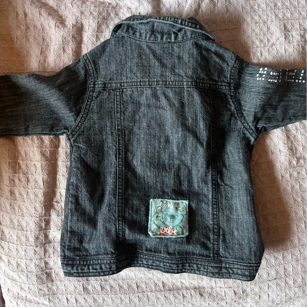 Toddler Denim Jacket / Gender Neutral - Picture 5 of 6